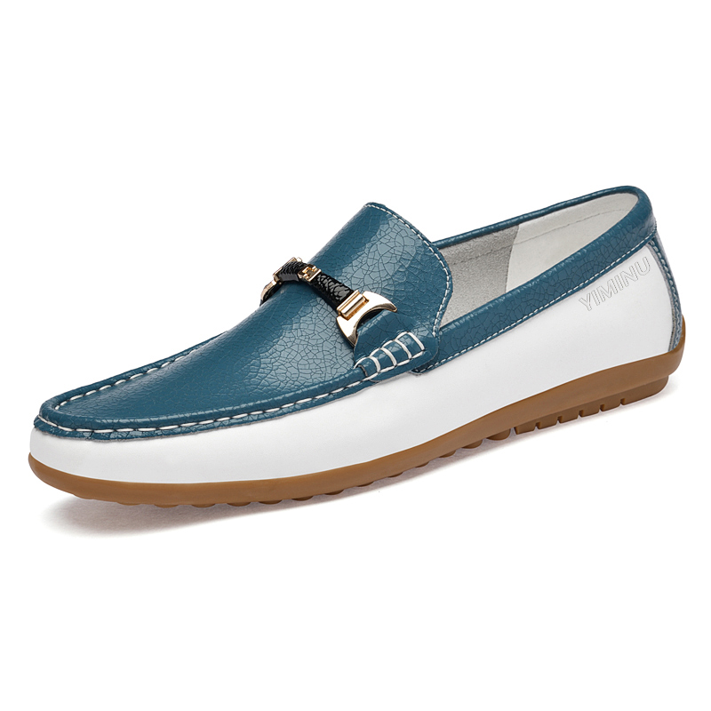

Eminu Мужские повседневные кроссовки Low Top сине-белые, цвет Blue White