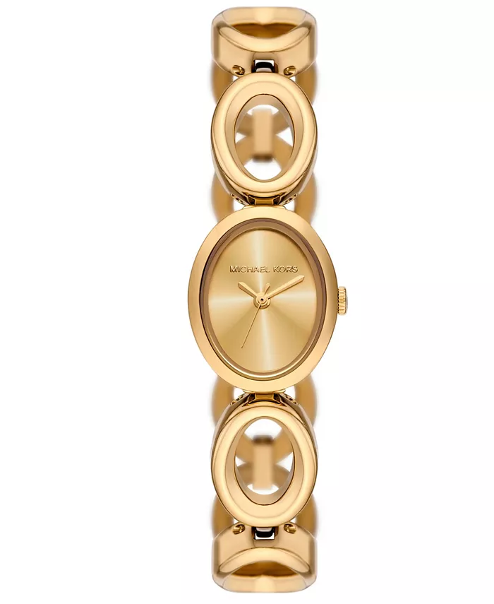 

Женские часы Maude с тремя стрелками в золотистом корпусе из нержавеющей стали, 22 мм Michael Kors