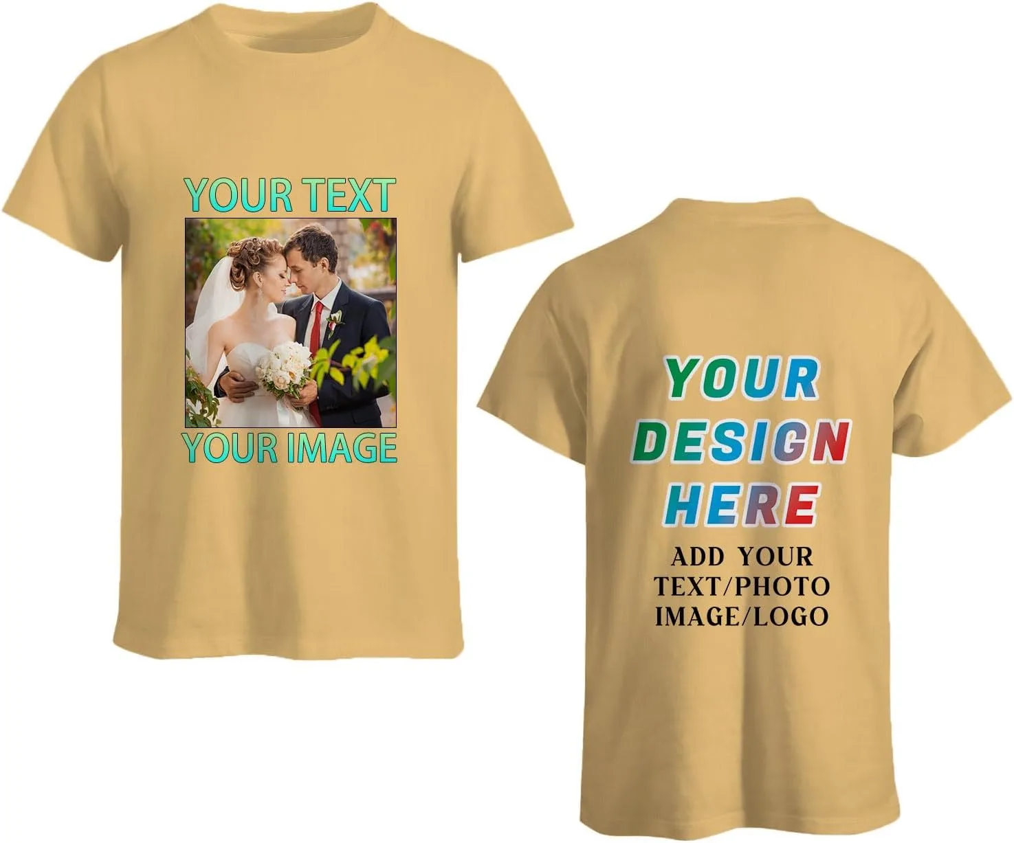 

Футболка с принтом спереди и сзади PCZEFJAS