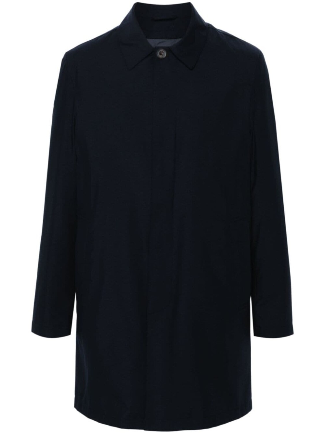 

Corneliani пальто с логотипом, синий