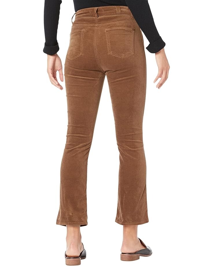 

Джинсы 7 For All Mankind High-Waisted Slim Kick in Velvet Caramel, карамельный