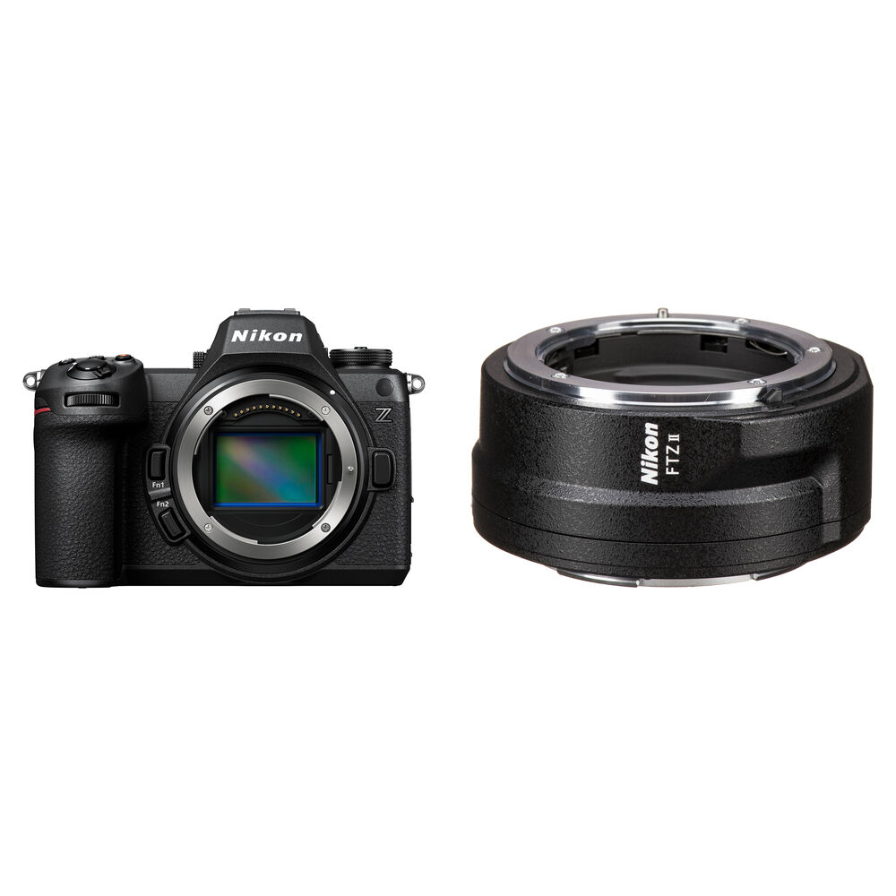 

Беззеркальная камера Nikon Z6 III Mirrorless Camera with FTZ II Mount Adapter Kit
