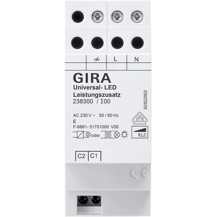 

Uni-Led Power Supplement 238300 Reg Электронный Power Supplement Gira