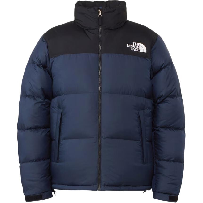 

Пуховик унисекс морской синий The North Face