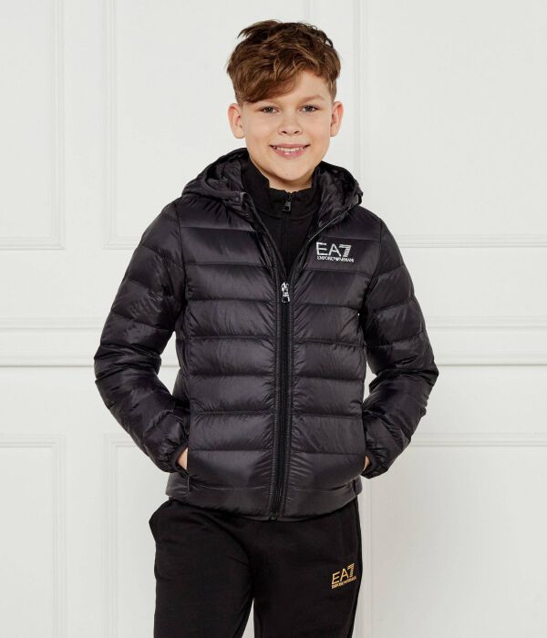 

Пуховик Regular fit Ea7, черный