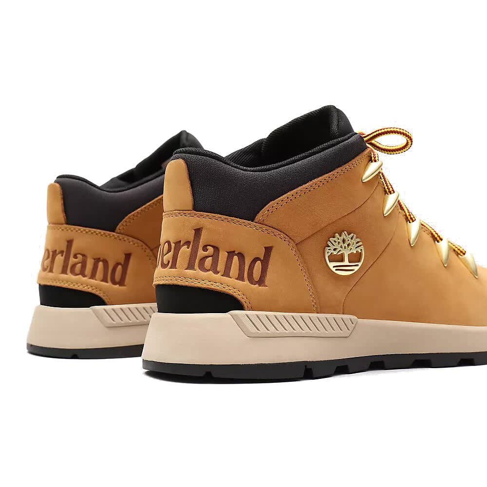 Ботинки мужские Timberland Euro Sprint Trekker водонепроницаемые, коричневый — фото 4