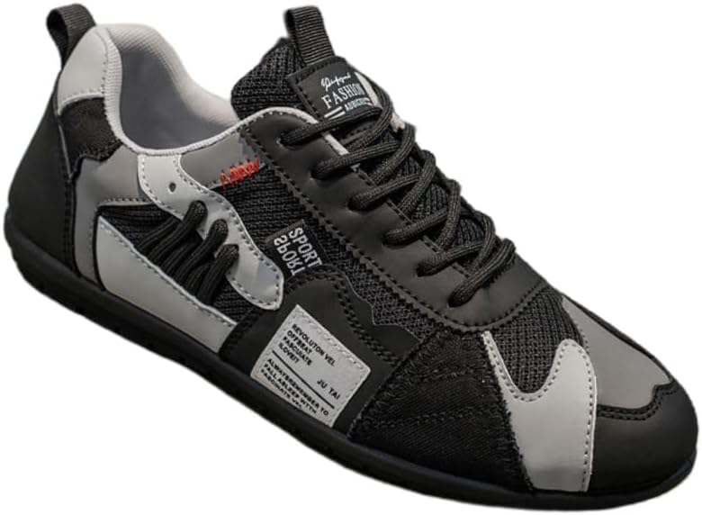 

Мужские модные спортивные кроссовки большого размера - легкие, удобные, дышащие, повседневные и универсальные, подходят для активного отдыха и ежедневного использования Clolinde, черный