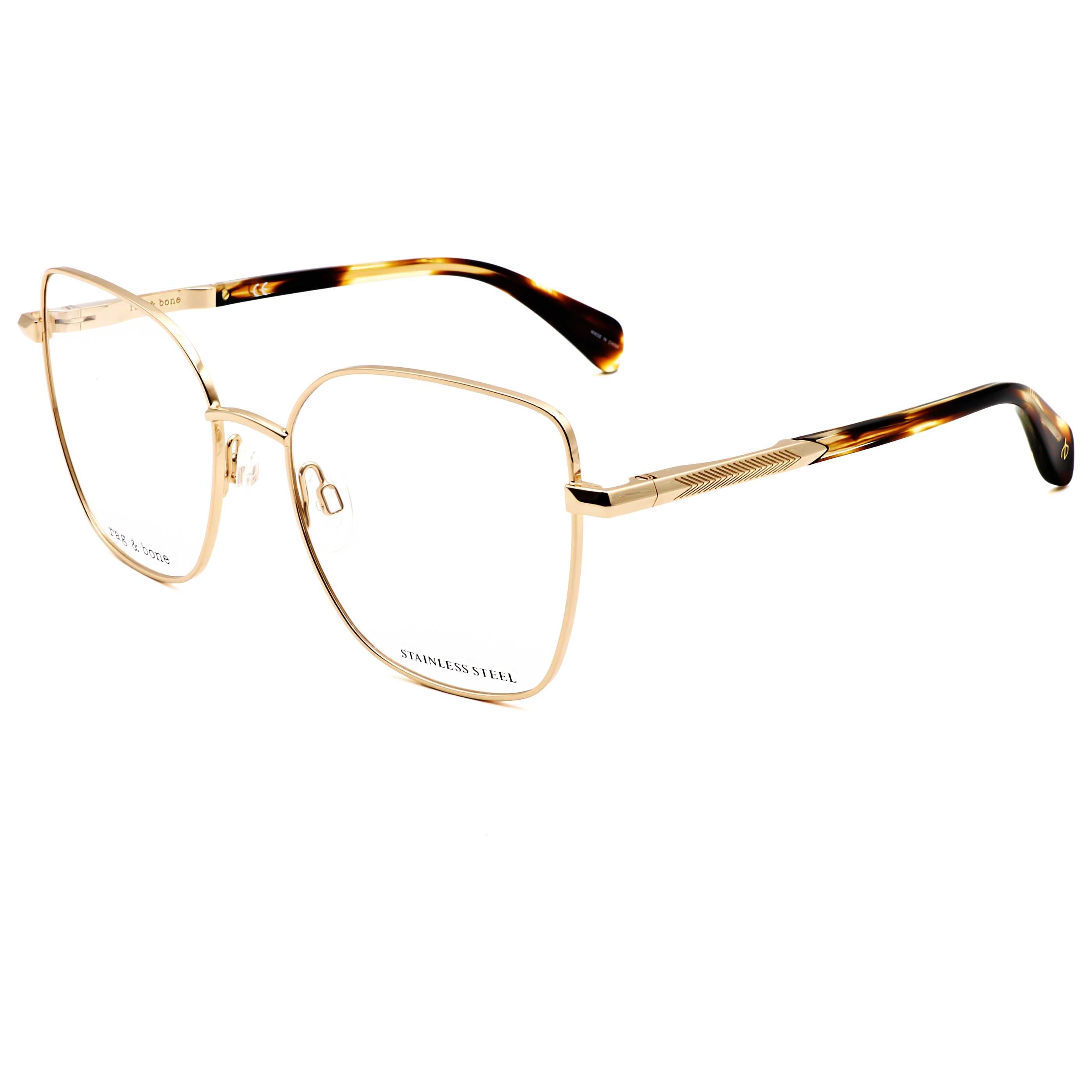 

Женские очки Rag & Bone 53 мм Gold Havana Opticals Rag & Bone, Gold Havana