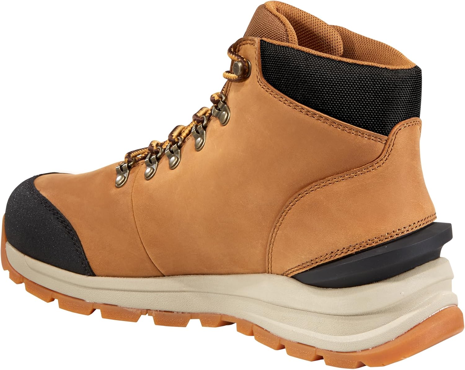 Мужские рабочие ботинки Carhartt Gilmore с водонепроницаемым мягким носком, высота 5 дюймов, Light Brown Oil Tanned — фото 3