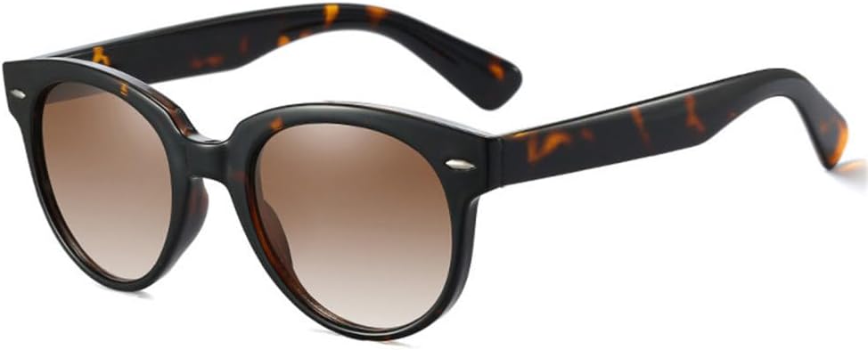 

Винтажные круглые солнцезащитные очки 2027 года для женщин, в европейском стиле ретро, ​​для женщин и мужчин, цветные, черные, с защитой от УФ-излучения UV400 MTZJH, C04