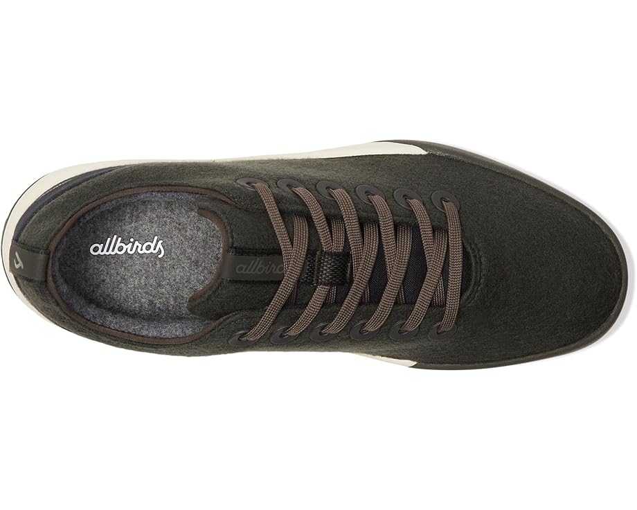 Мужские кроссовки Allbirds Wool Cruiser Waterproof, Dark Jungle (Stony Cream) — фото 2