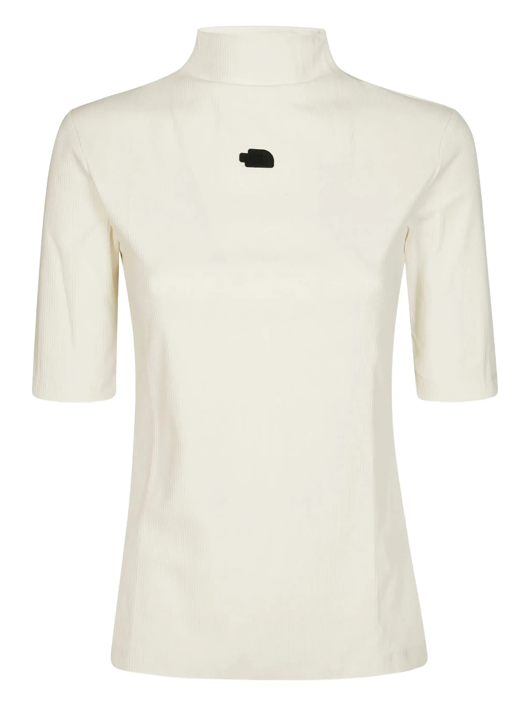 

Топ с высоким воротником и логотипом The North Face, бежевый