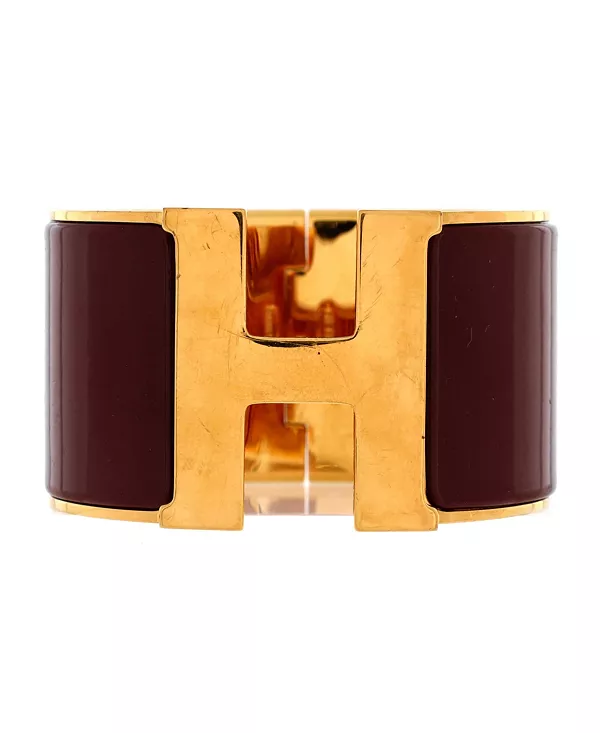 

Pre-Owned hermã‰s clic h Bracelet Pre-Owned Hermés, enamel