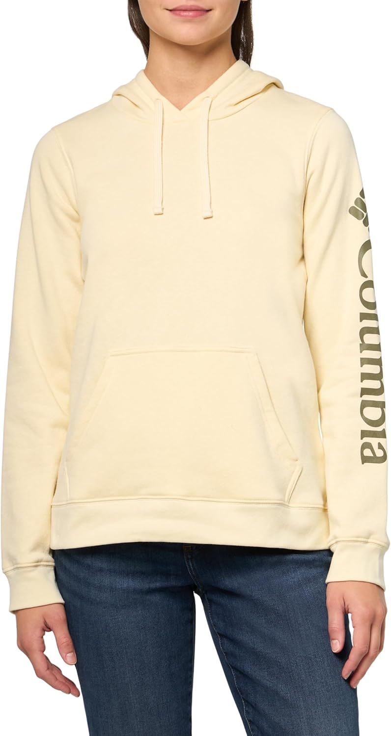 

Columbia женская толстовка Trek Graphic, Lemon Wash/Gem Columbia Sleeve