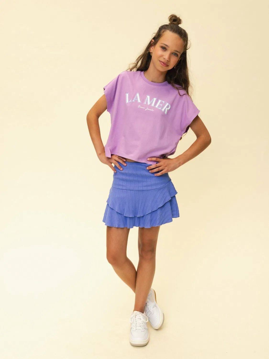 Футболка Looxs Revolution, Lilac — фото 3