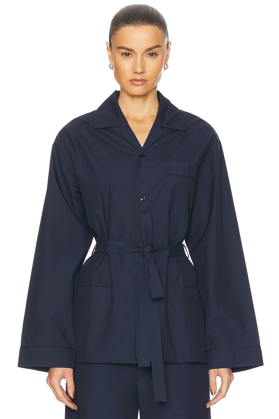 

The Camicia Robe Топ Ours The Brand, Blu Marino