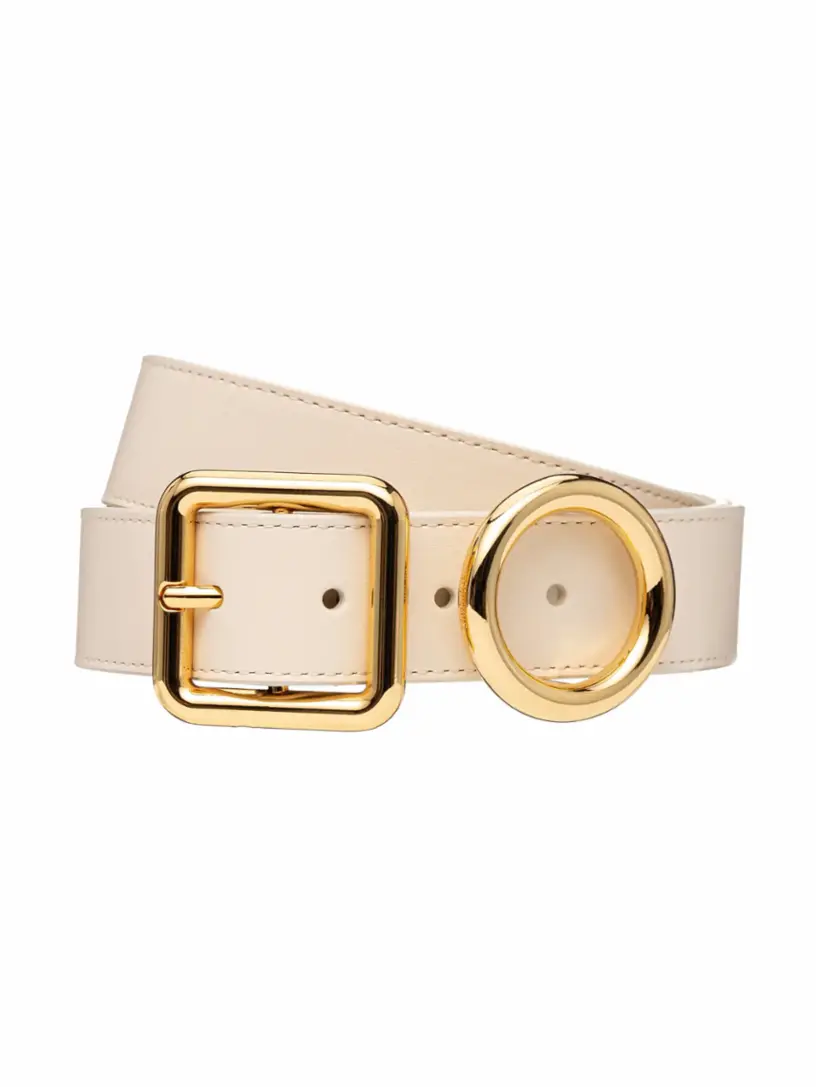 

Кожаный ремень Regalo Jacquemus, белый