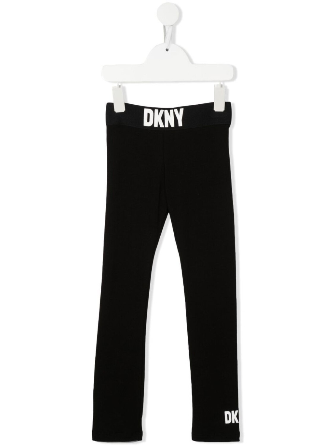 

Dkny Kids легинсы с логотипом, черный