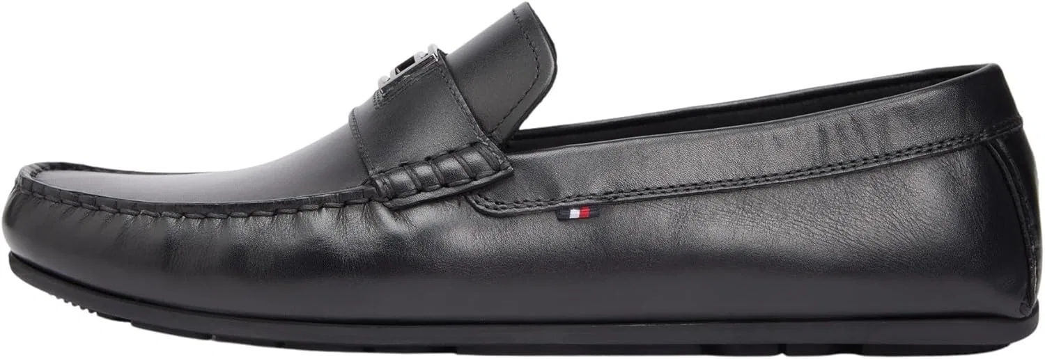 Мужские кроссовки Tommy Hilfiger Hardware Hilfiger Driver Shoe Fm0fm05838 Driver Shoes, Black