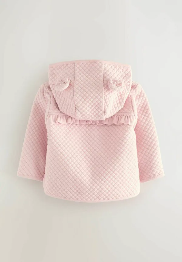 Зимнее стеганое пальто с капюшоном стандартного кроя Baker By Ted Baker, Pink — фото 2