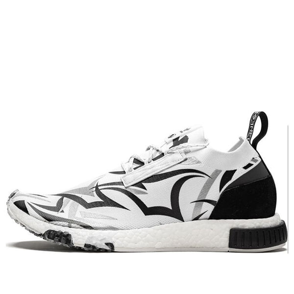 

Кроссовки juice x nmd_racer primeknit Adidas, белый дубль