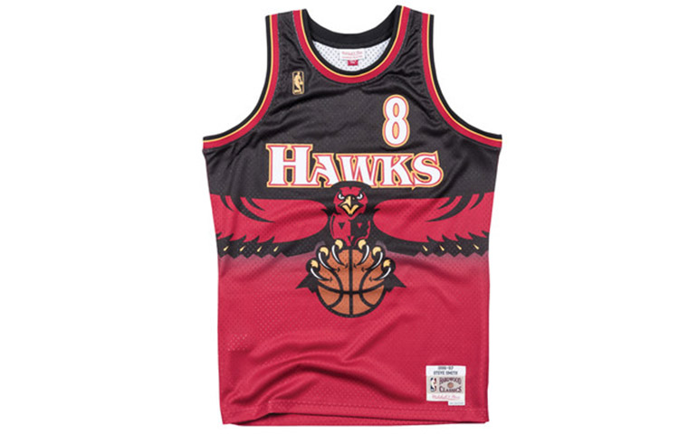 

Майка Mitchell & Ness X Nba Hawks 96 Dikembe Mutombo Swingman Road Mitchell Ness, Rouge