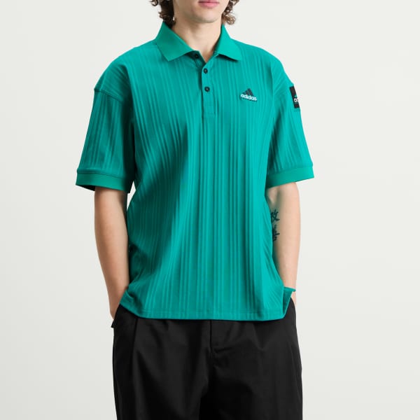 Golf eqt polo Adidas, equipment зеленый — фото 2