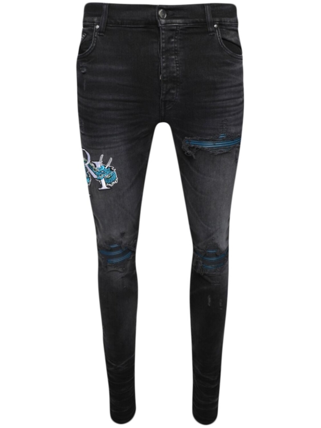 

AMIRI джинсы скинни MX1, черный