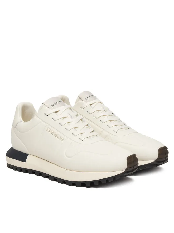 Emporio Armani Кроссовки EM003740 AF19726 M0107 белые — фото 2