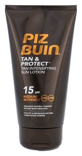 Препарат для загара для тела для женщин 150мл PIZ BUIN Tan Intensifying Sun Lotion Tan & Protect SPF15 — фото 2