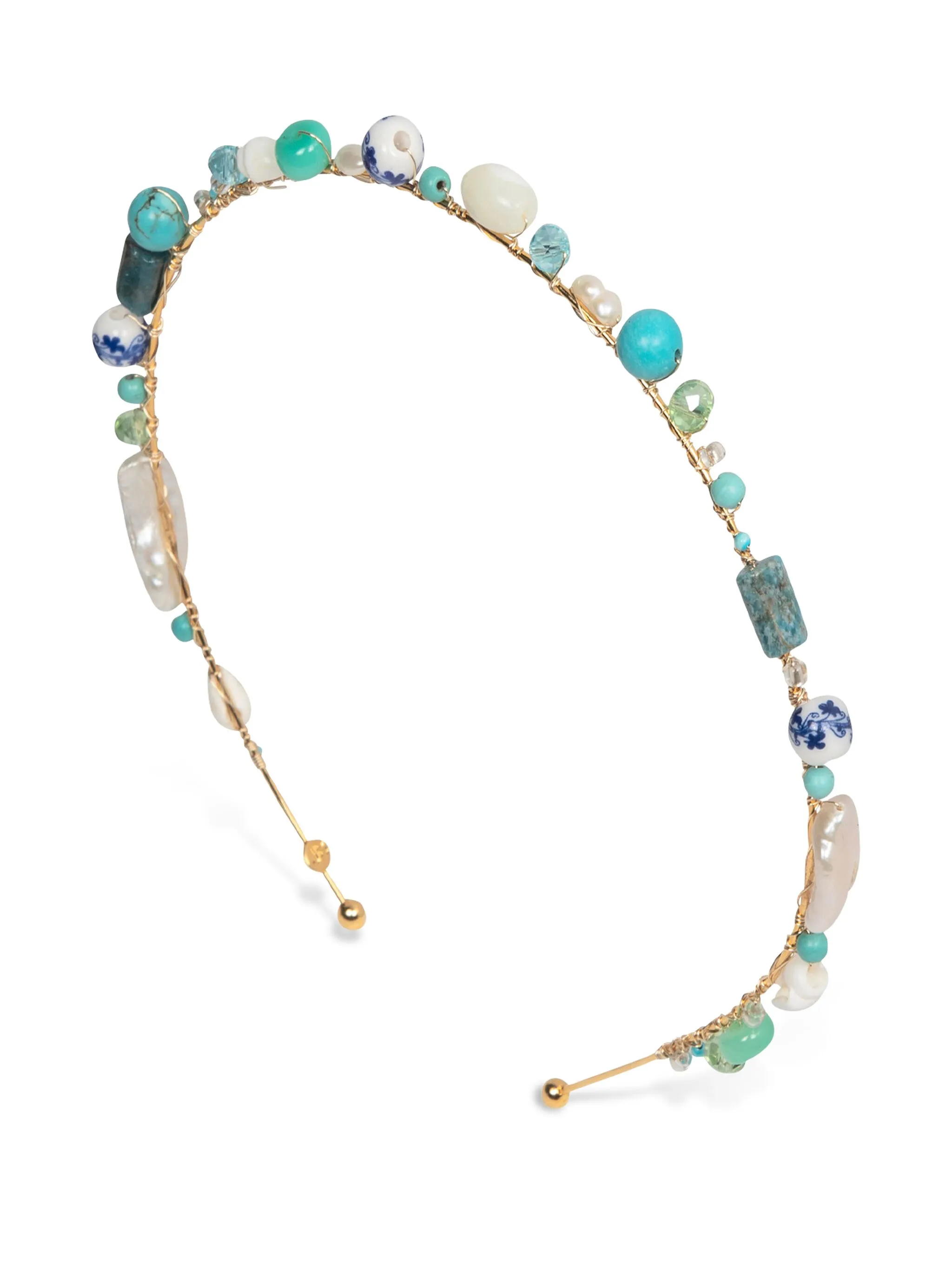 

Ободок Marietta Jennifer Behr, синий