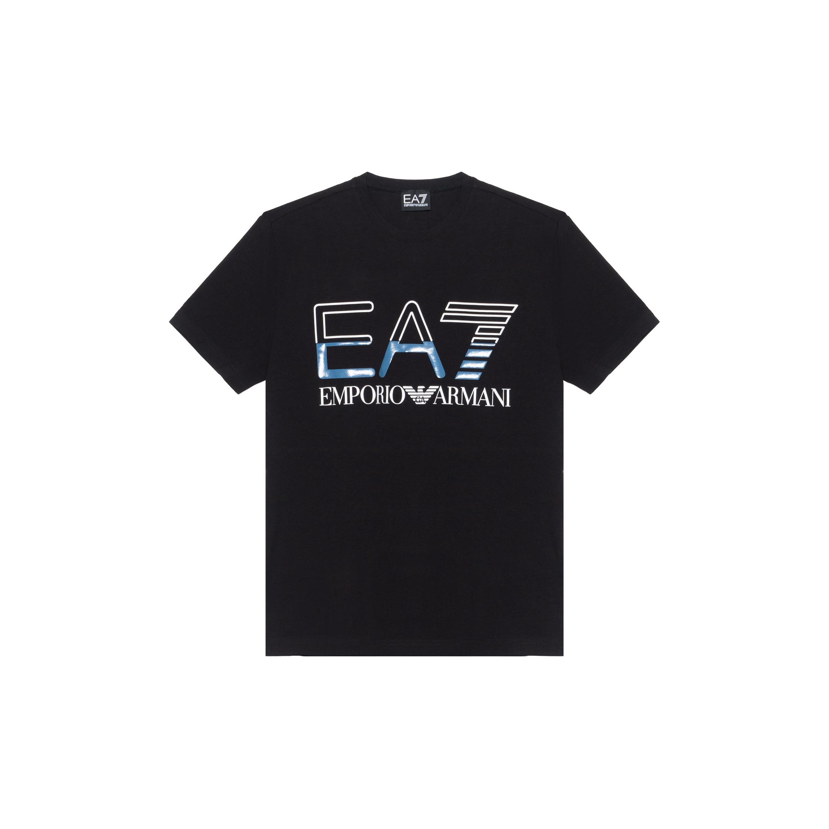 

EMPORIO ARMANI Футболка EA7 мужская черная, Черный, EMPORIO ARMANI Футболка EA7 мужская черная