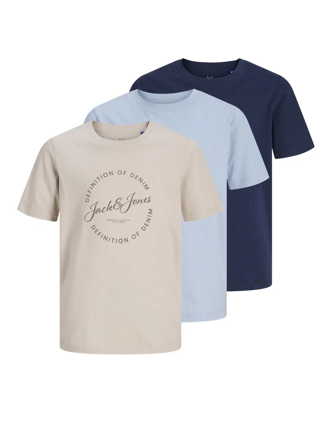 Футболки JACK & JONES Junior, moonbeam