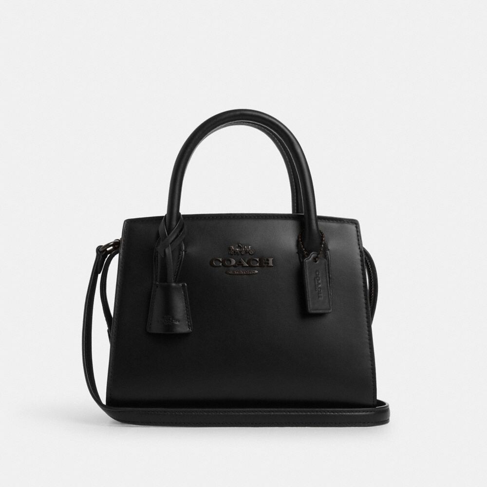 

Сумка COACH Andrea Carryall, цвет Black Copper/Black