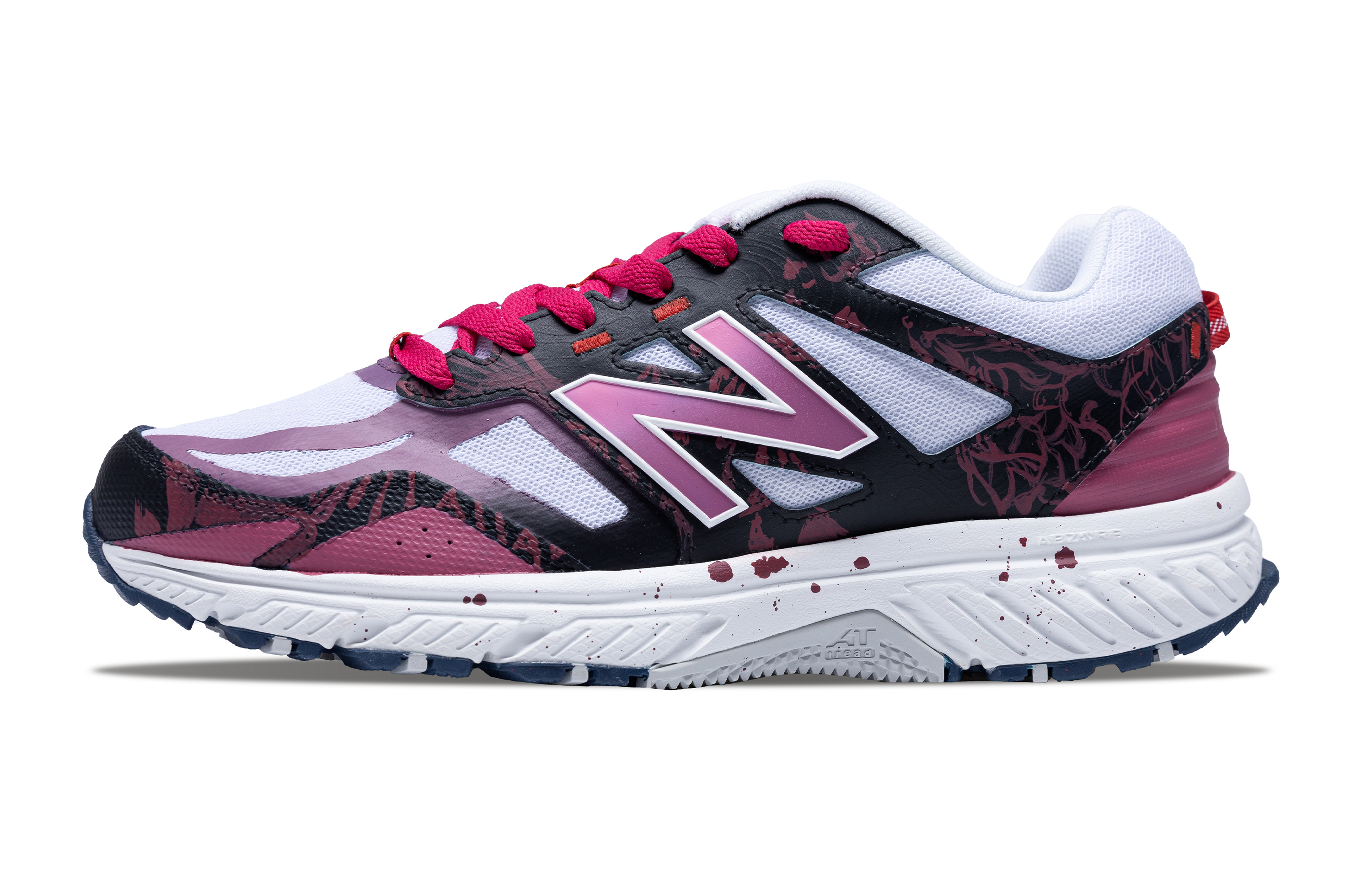 

Кроссовки NB 510 унисекс средней высоты, цвет черный/розовый New Balance