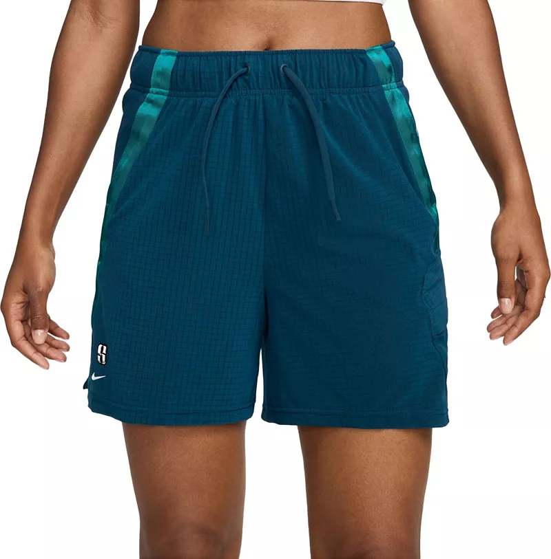 

Баскетбольные шорты унисекс Nike Sabrina Ionescu, цвет Valerian Blue