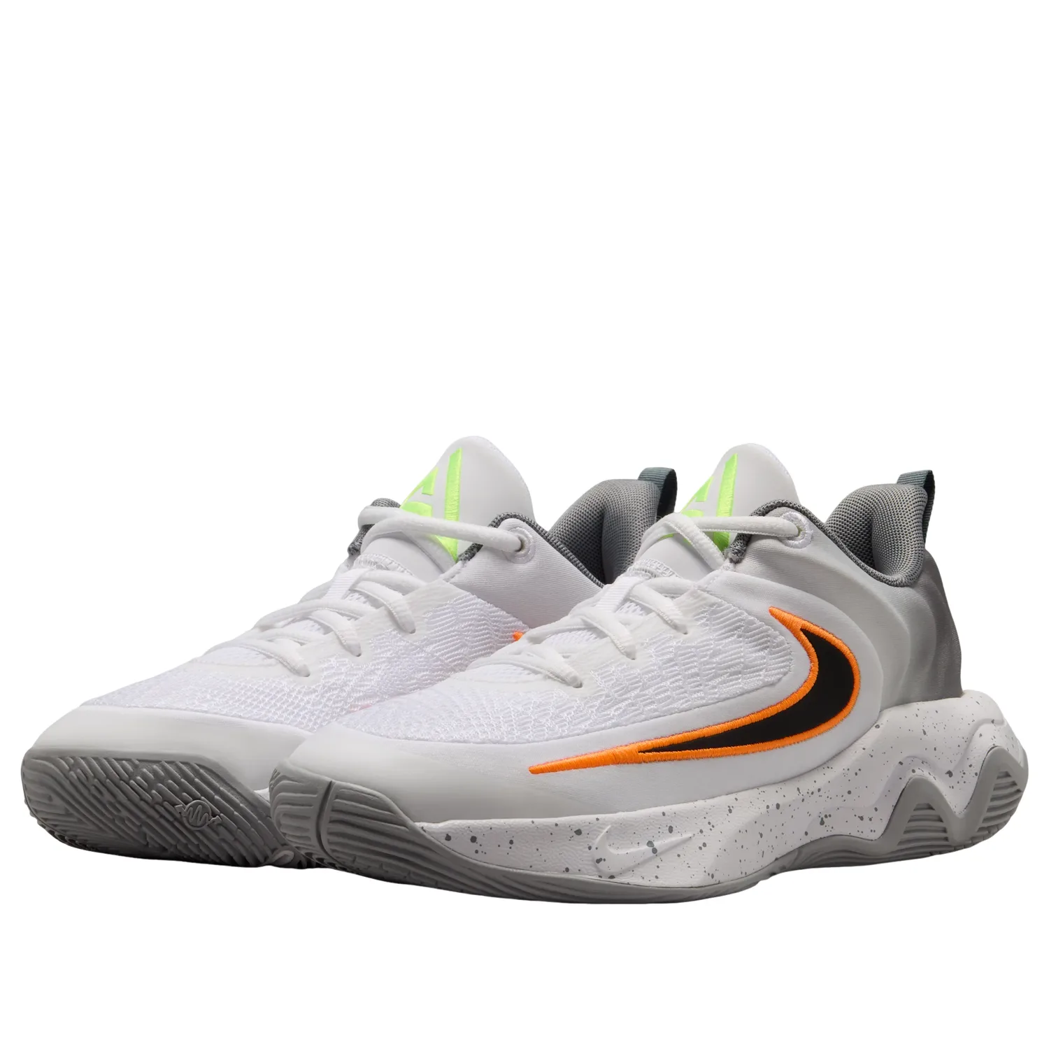 Кроссовки (GS) Nike Giannis Immortality 4 'White Volt Wolf Grey Black' — фото 4
