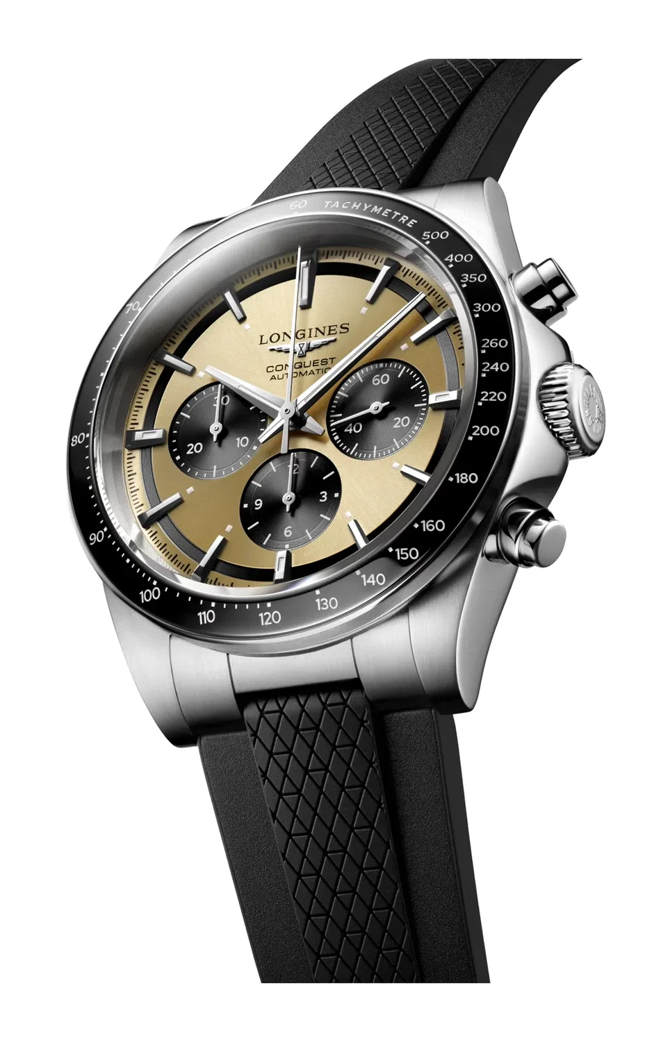 CHRONOGRAPH CONQUEST 42 ММ - L3.835.4.32.9 LONGINES, серебряный — фото 3