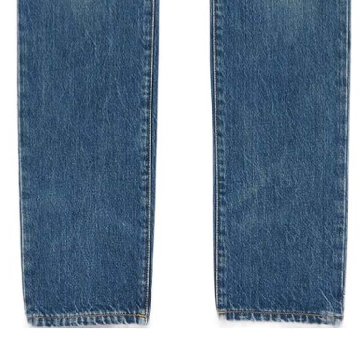 Джинсы мужские светло-голубые Saint Laurent, светло-голубой — фото 4
