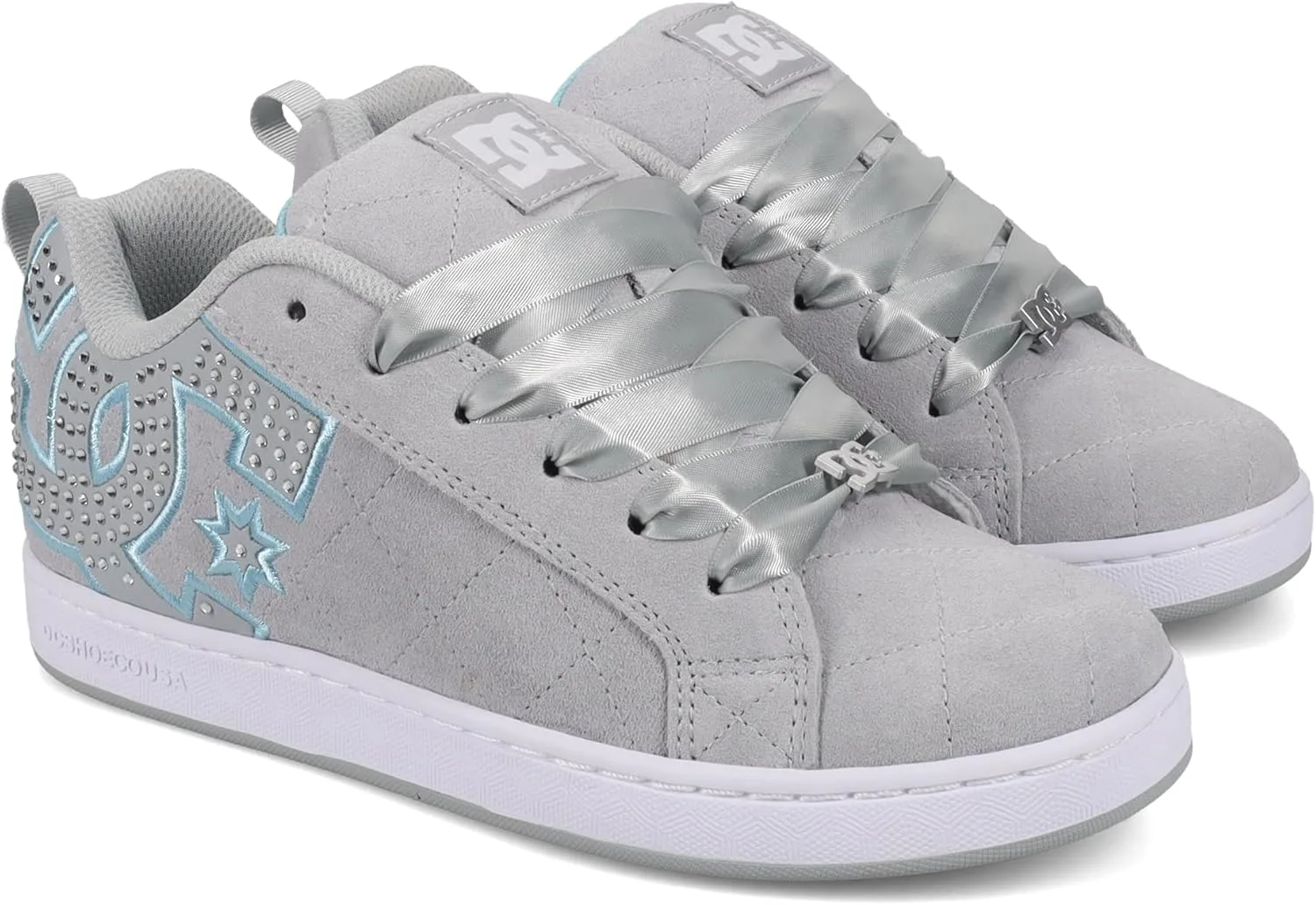 Мужские кроссовки DC Shoes Net Amazon Renewed, белый/серый
