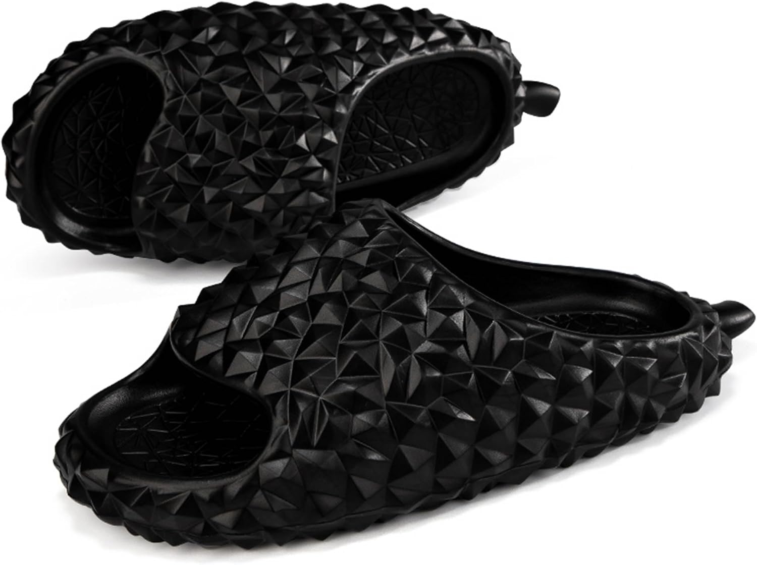 

Мужские и женские летние домашние нескользящие душевые тапочки, дышащие пляжные водные обувь, легко ухаживать, тапочки для бассейна, спортивная обувь, сандалии для прогулок в парке и активного отдыха Dzbajrqm, черный