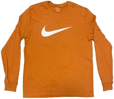

Мужская футболка Nike Swoosh с длинным рукавом, Desert Orange