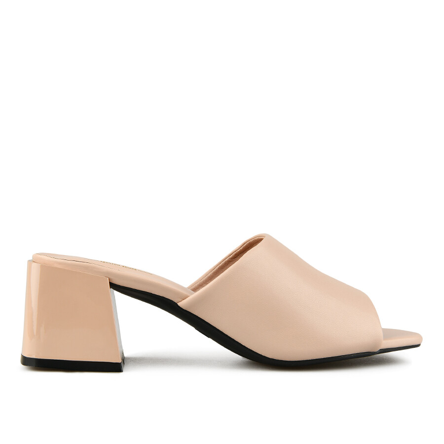 

Женские элегантные бежевые тапочки Tendenz