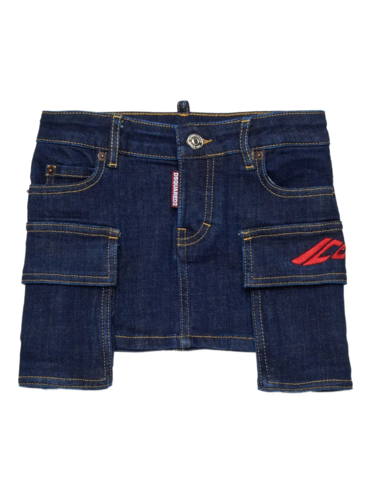 

DSQUARED2 KIDS юбка мини Icon, синий