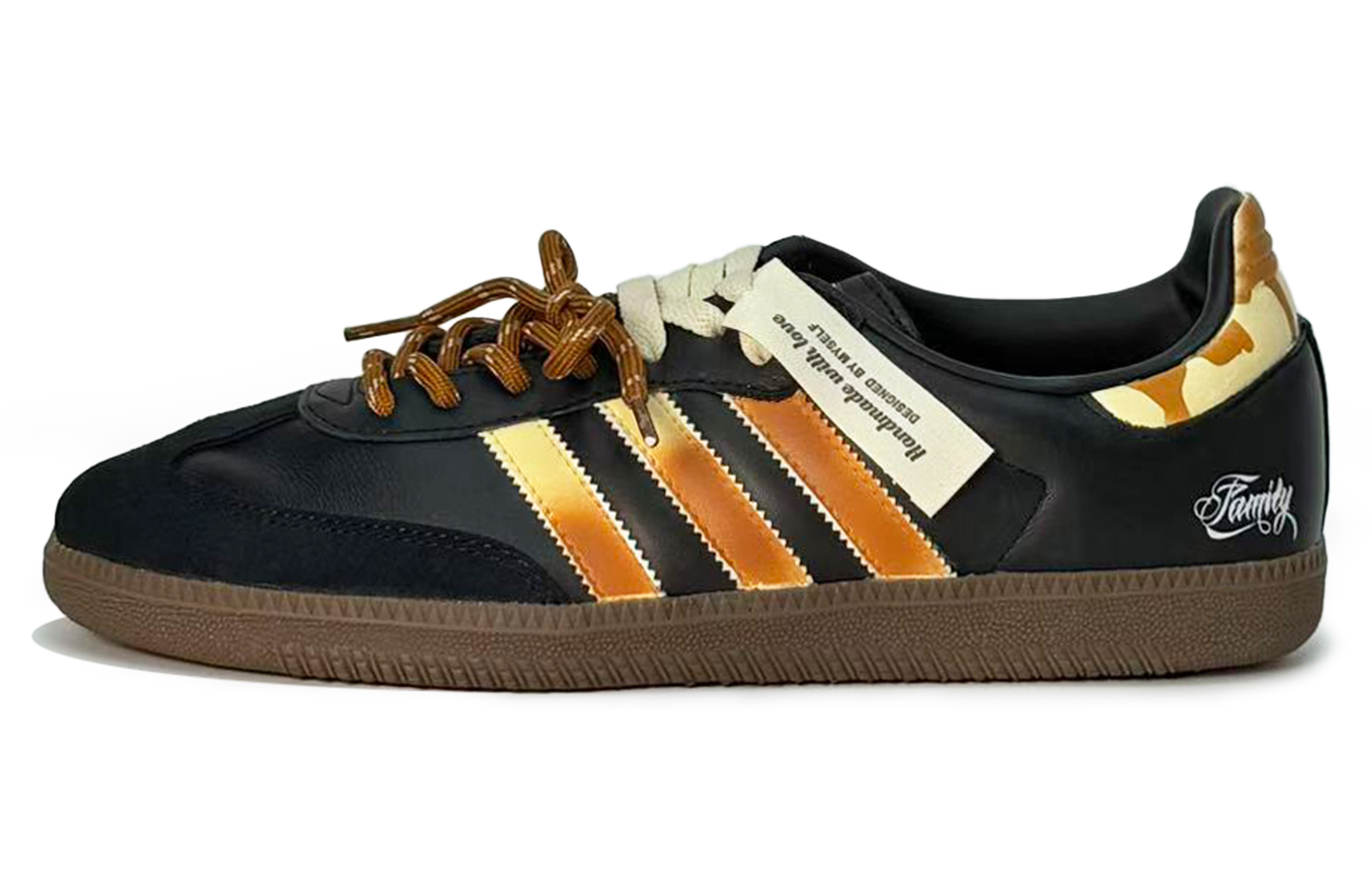 

Adidas Originals Кроссовки SAMBA OG Low top German Army Trainers Unisex Black Yellow