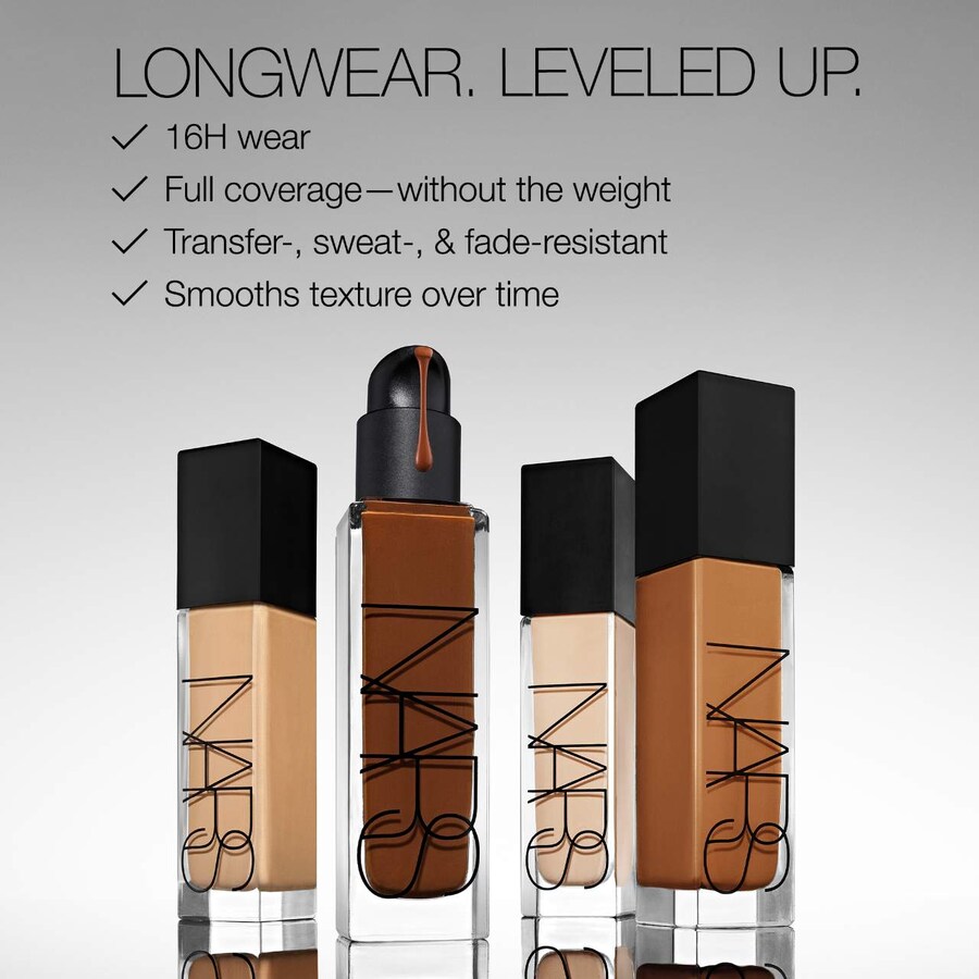 Натуральная сияющая стойкая тональная основа с полным покрытием NARS, 1 oz/30 mL, Medium 6 — фото 4