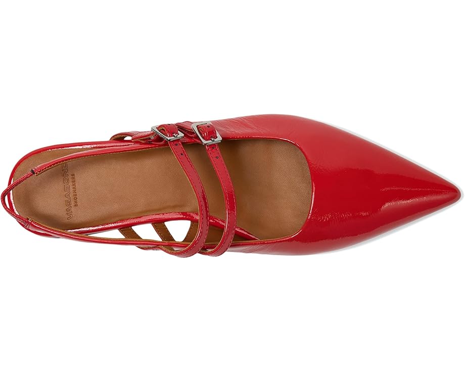 Балетки Vagabond Shoemakers Hermine Patent Leather Maryjane Flat, цвет Flame Red — фото 2