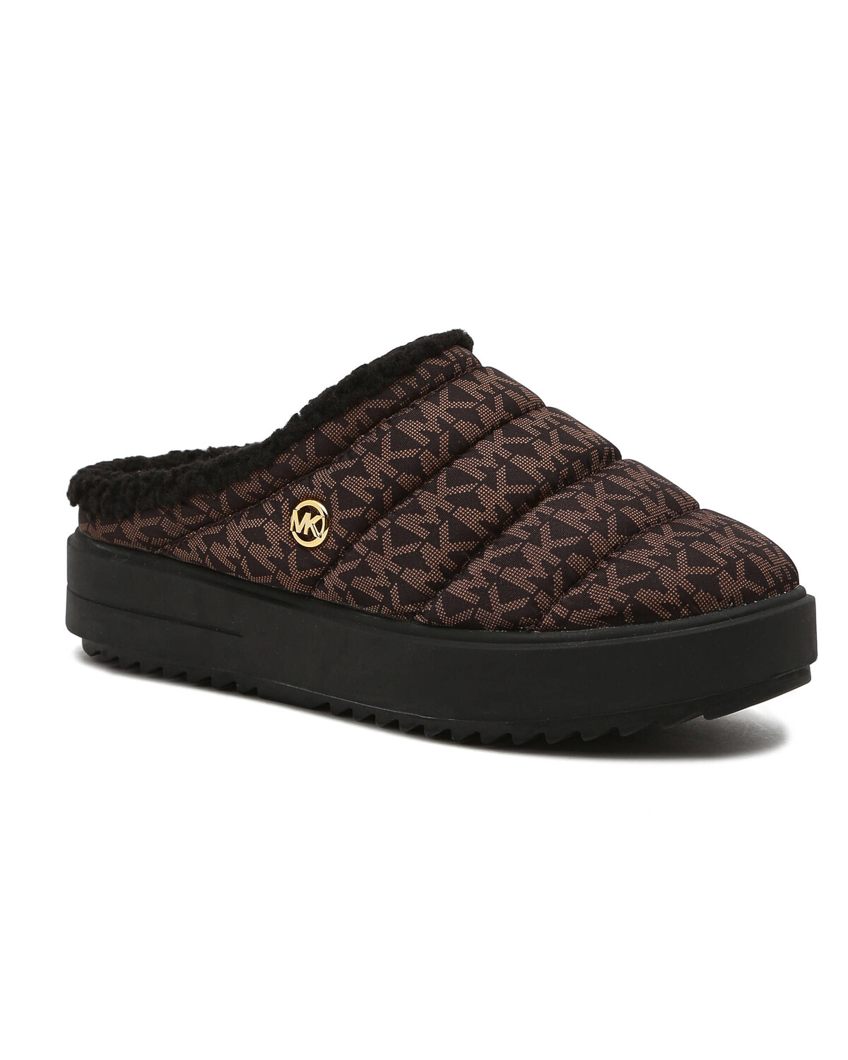 Тапочки Michael Kors EMMETT QUILTED SLIP ON, коричневый