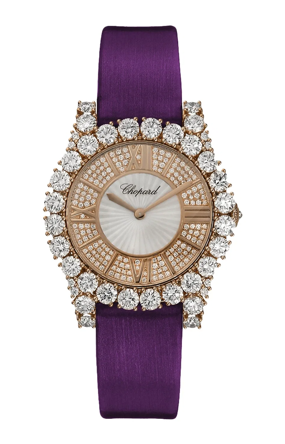 ЧАС БРИЛЛИАНТА РОЗОВОЕ ЗОЛОТО И БРИЛЛИАНТЫ - 139419-5601 CHOPARD, золотой