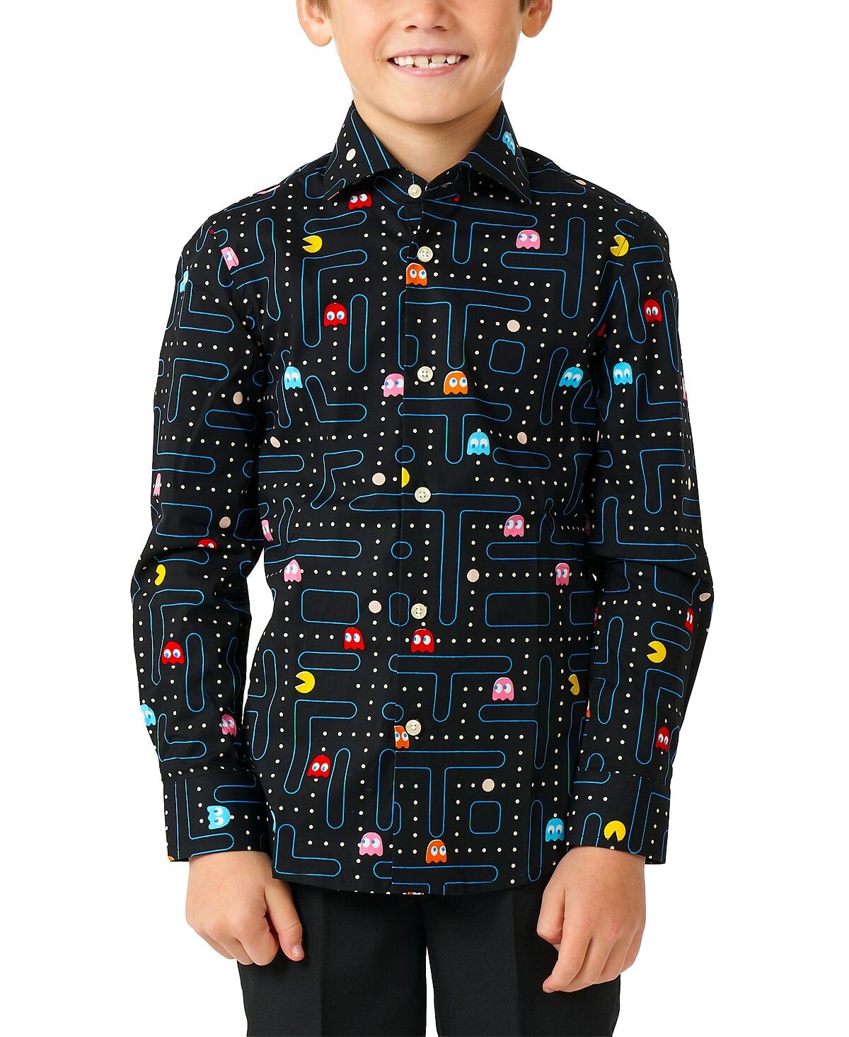 

Футболка с лицензией Little Boys PAC-MAN OppoSuits